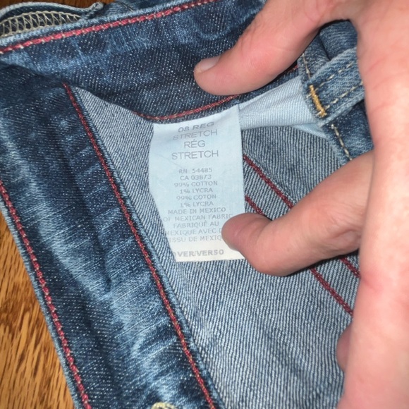 Vintage American Eagle flare jeans. 8 regular stretch. Gently worn. - Picture 4 of 4